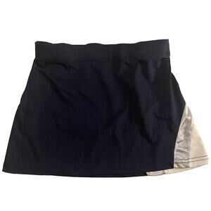 Cheerleading Skirt Girl’s Medium Augusta Sportswear Cheerflex Blue Silver UEC